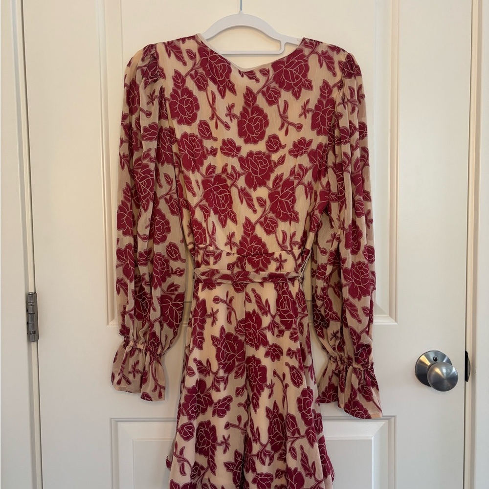Altar’d State Floral Wrap Dress - Picture 6 of 9